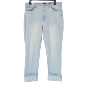 J.Jill High - Rise Cropped Jeans Size 10 Great Condition !
